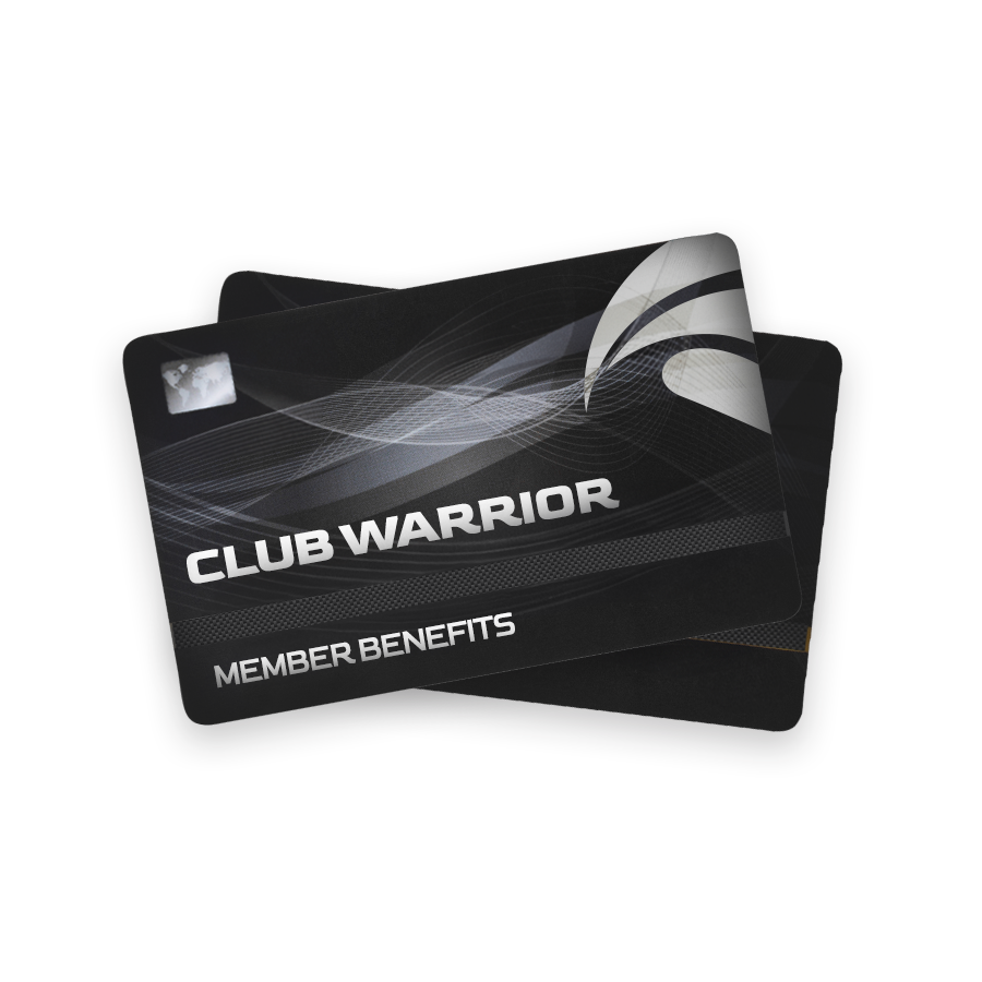 Club Warrior Card